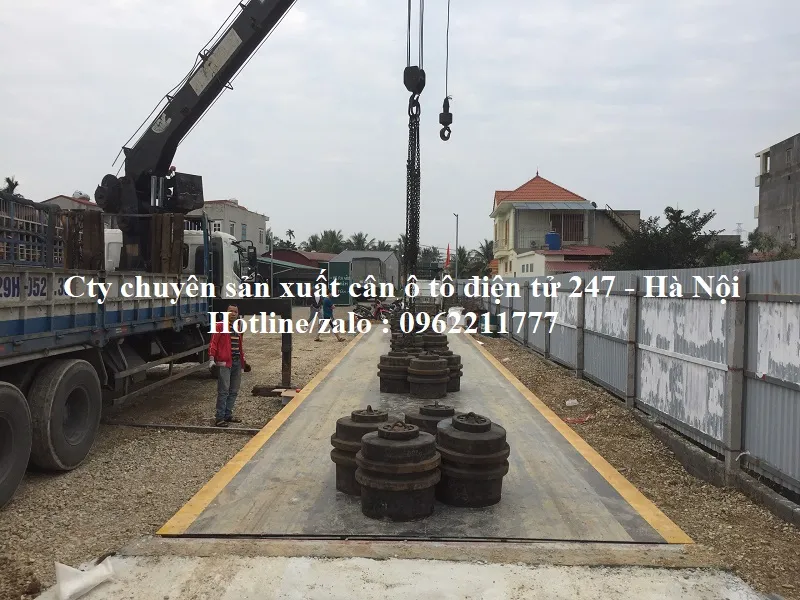 Trạm cân điện tử 100 tấn giá bao nhiêu